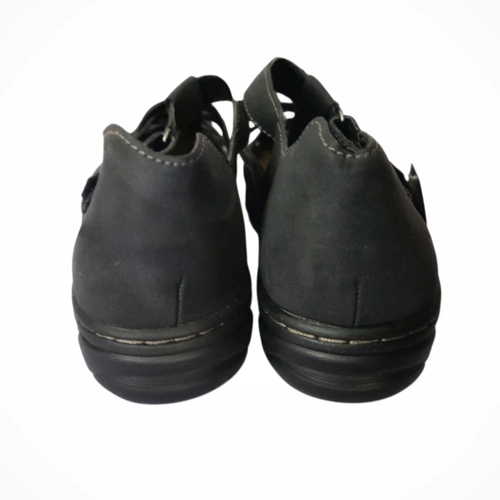 Croft & Barrow Ortholite Women's Black-Grey Mary Jane Shoe. Size 7.5M US.NWT. - Picture 4 of 10